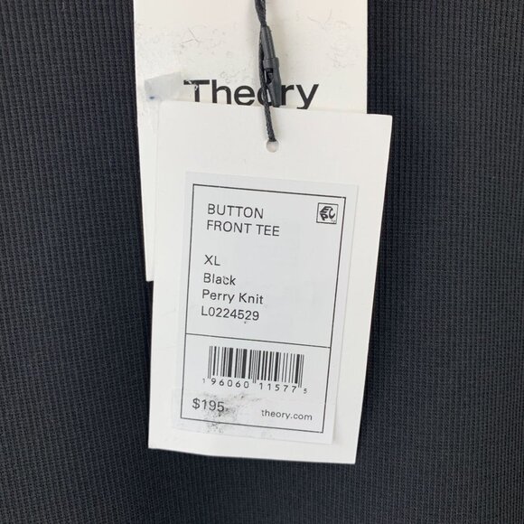 NWT Theory button front tee - Picture 8 of 9